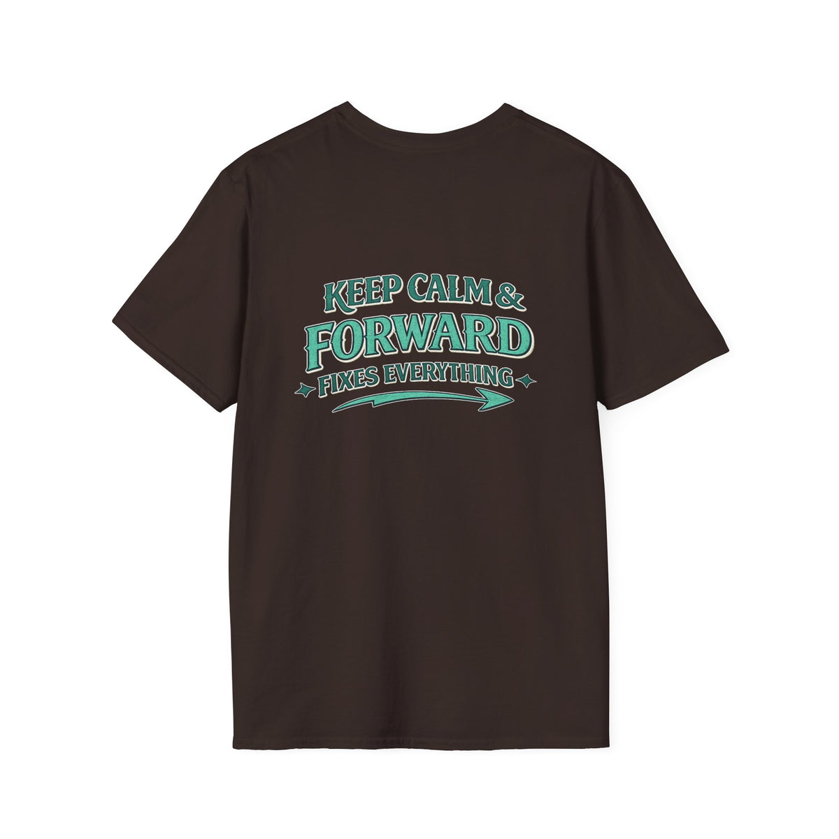 "Keep Calm & Forward" Graphic Tee