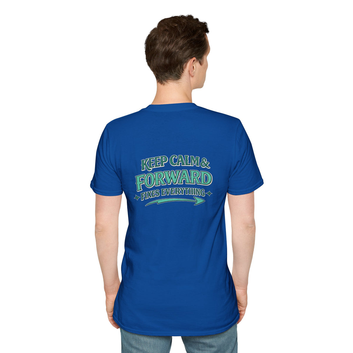 "Keep Calm & Forward" Graphic Tee