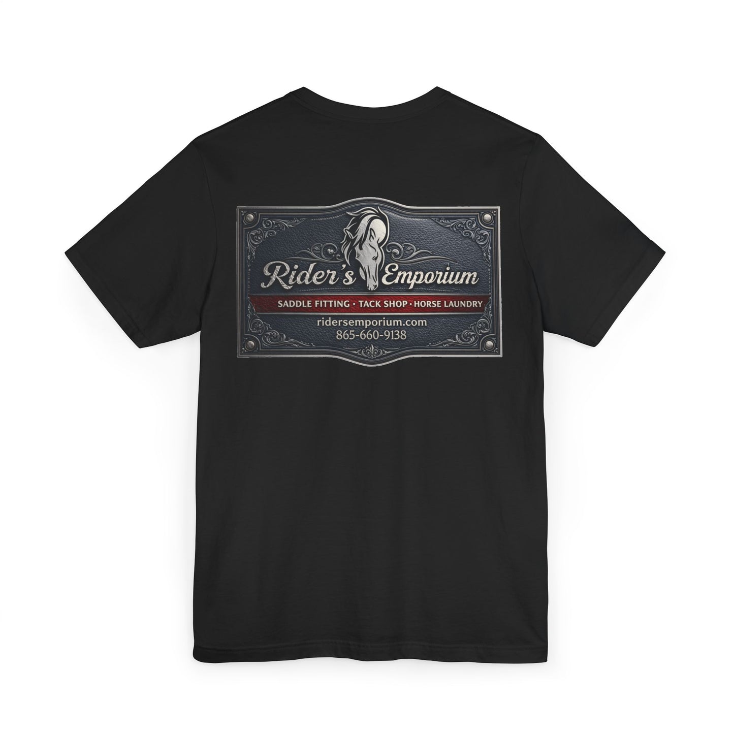Rider's Emporium Back-Print T-Shirt