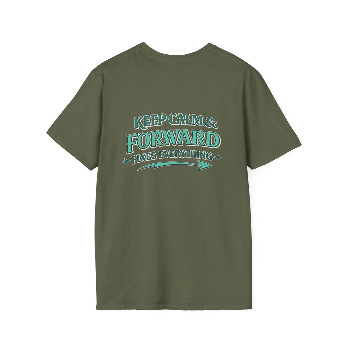 "Keep Calm & Forward" Graphic Tee