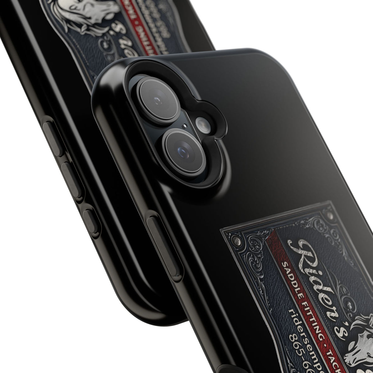 Magnetic Impact-Resistant Phone Case — Rider’s Emporium Logo
