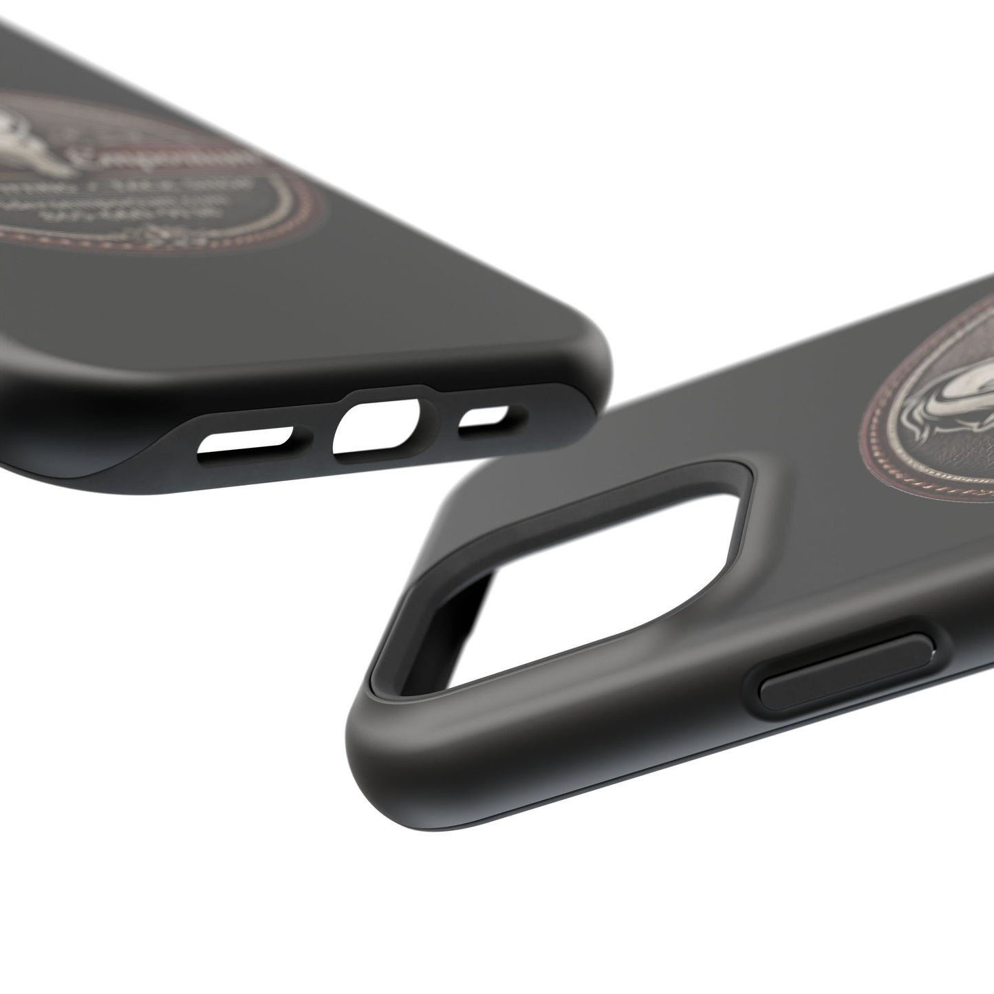Magnetic Impact-Resistant Phone Case — Saddle Shop Logo