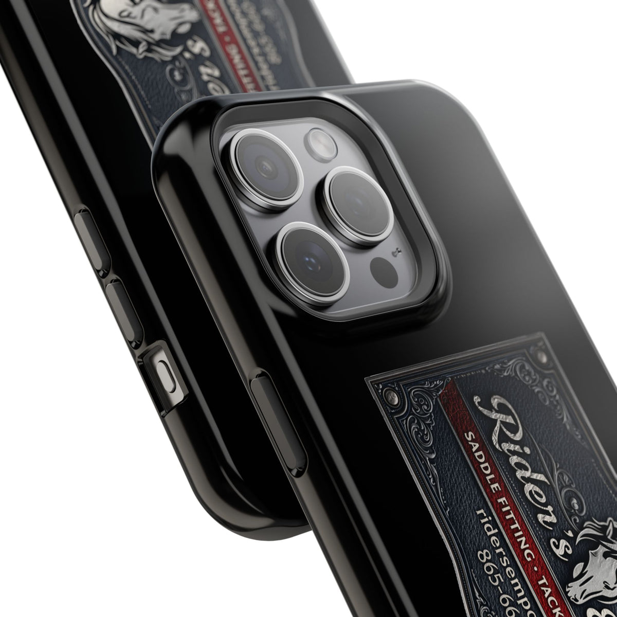Magnetic Impact-Resistant Phone Case — Rider’s Emporium Logo