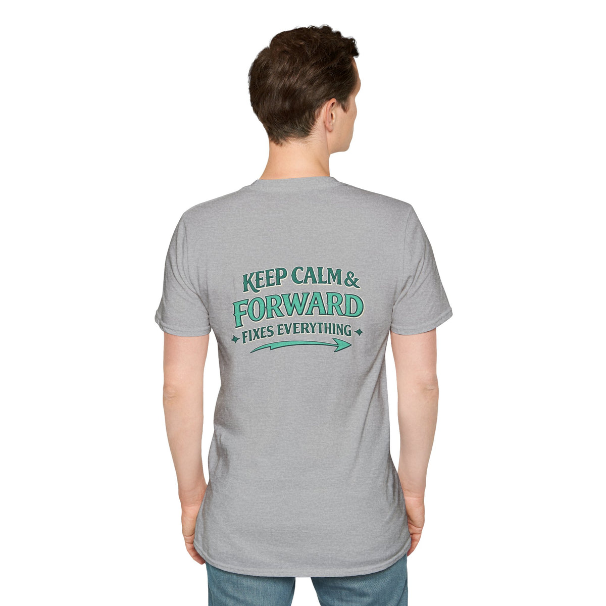 "Keep Calm & Forward" Graphic Tee