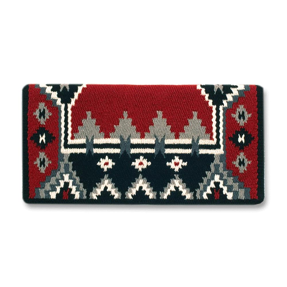1465-6 Enchanted Pines 38X34 NEW ZEALAND WOOL SADDLE BLANKET
