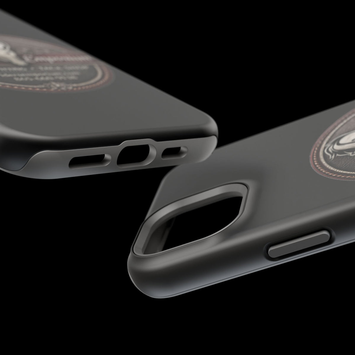 Magnetic Impact-Resistant Phone Case — Saddle Shop Logo