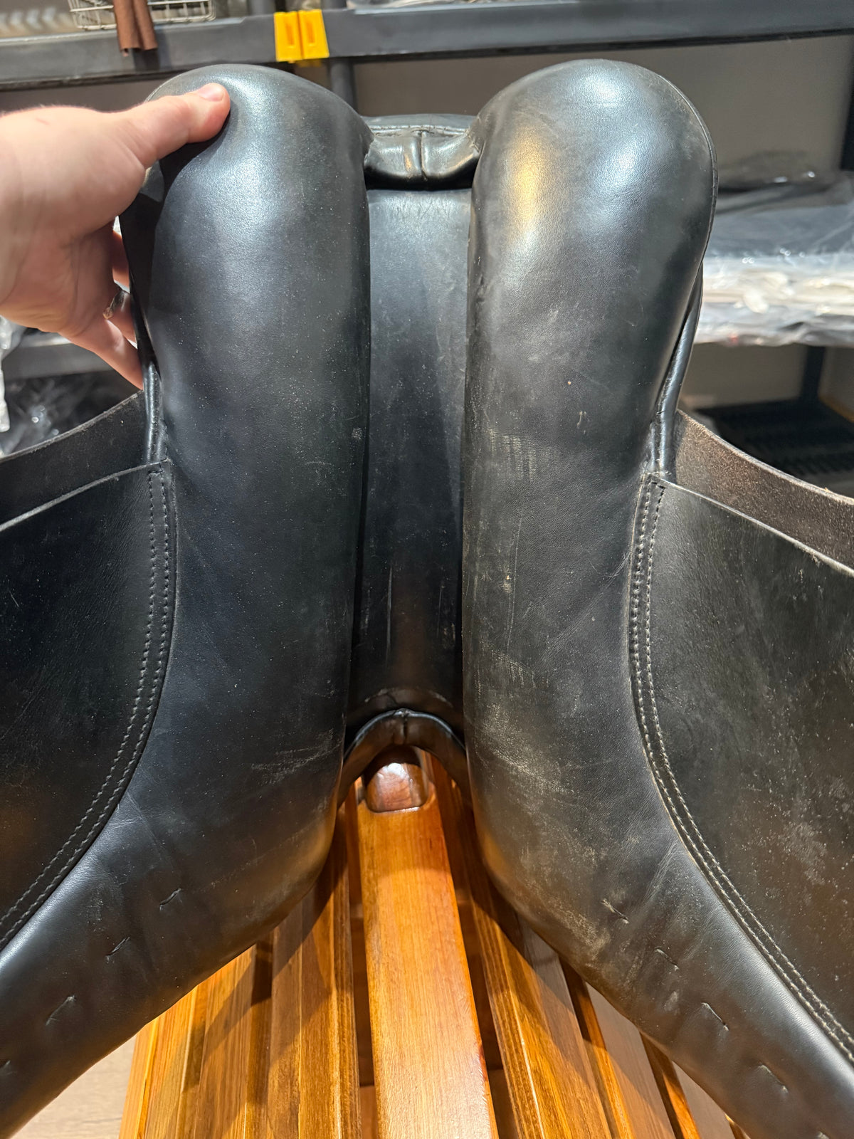 Collegiate Dressage saddle – 17” seat - USED