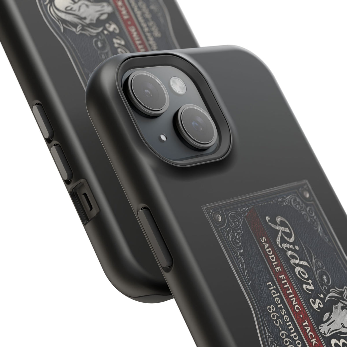 Magnetic Impact-Resistant Phone Case — Rider’s Emporium Logo