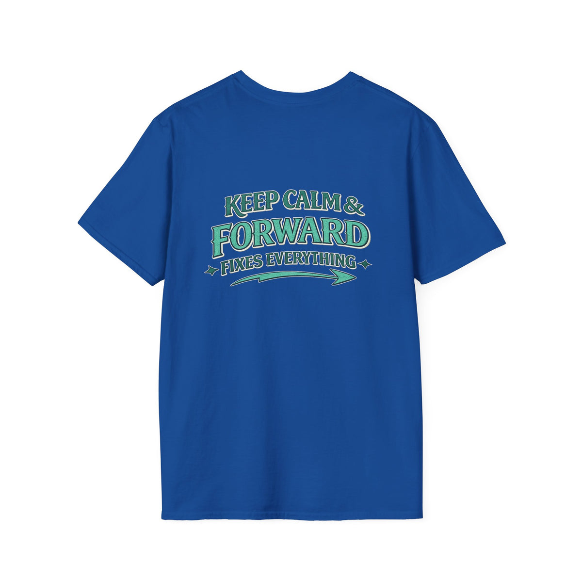 "Keep Calm & Forward" Graphic Tee