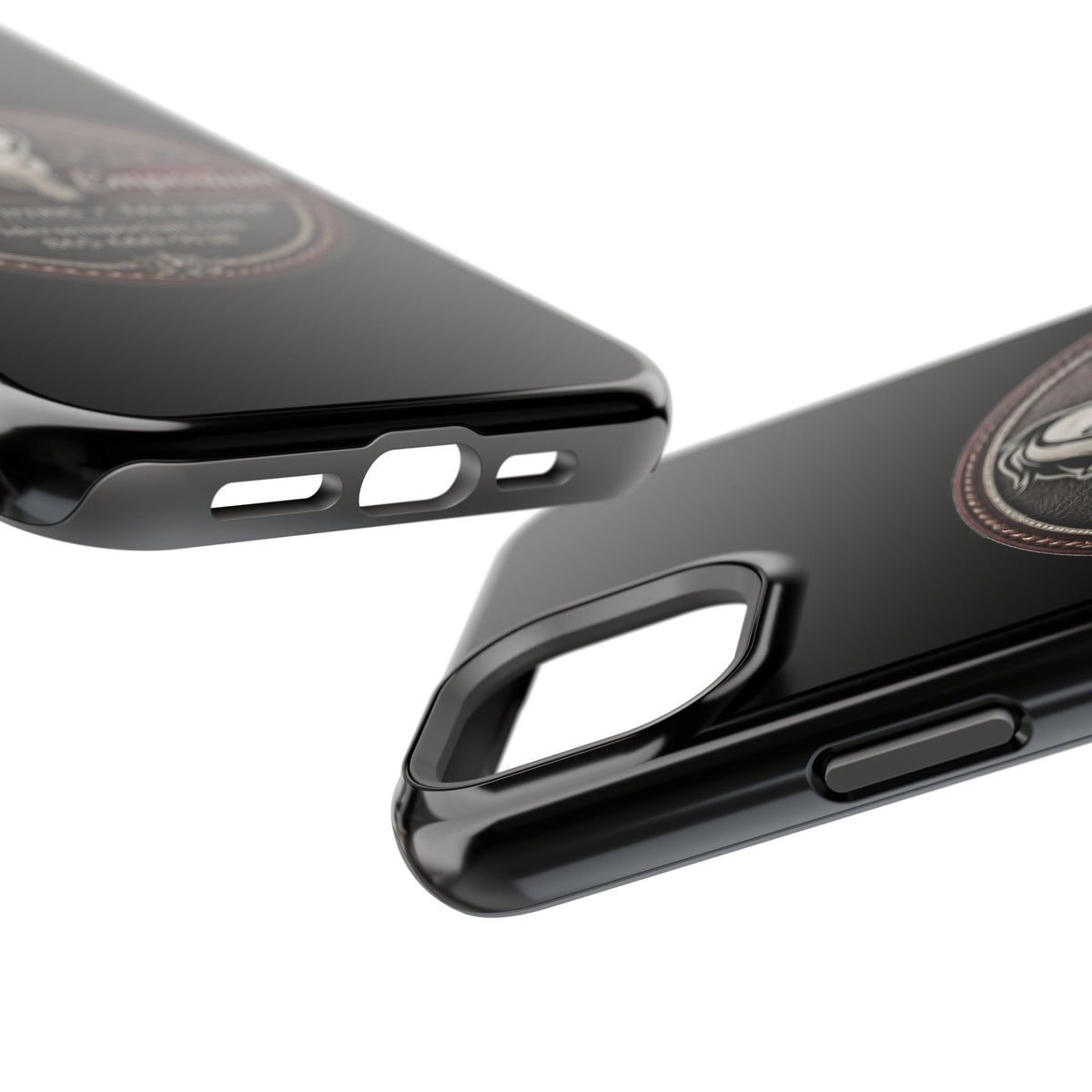 Magnetic Impact-Resistant Phone Case — Saddle Shop Logo
