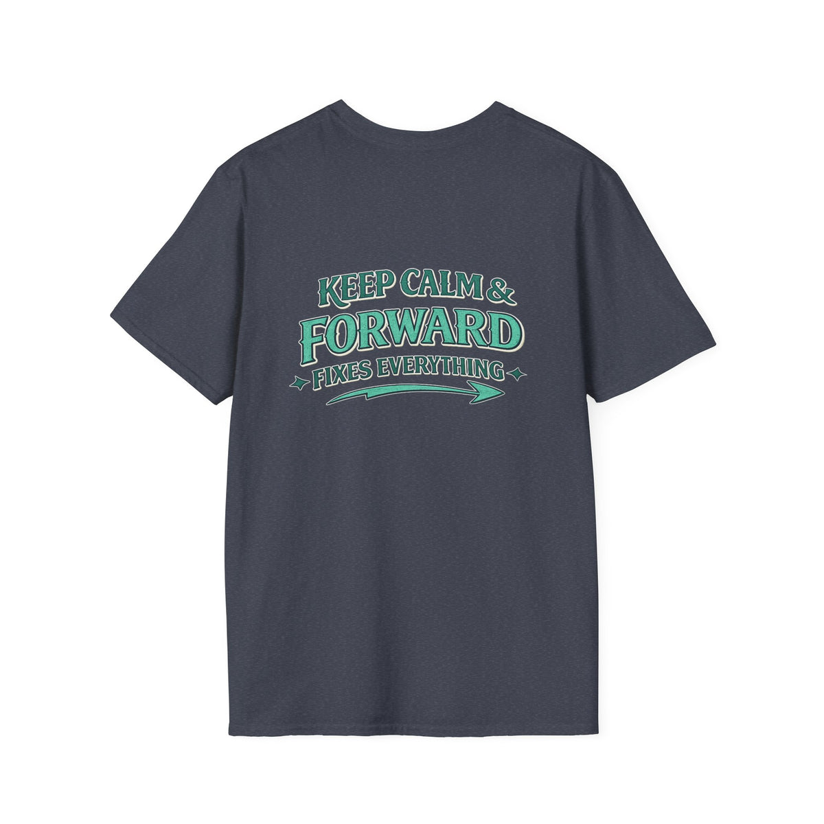 "Keep Calm & Forward" Graphic Tee