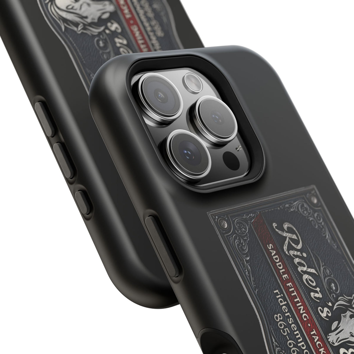 Magnetic Impact-Resistant Phone Case — Rider’s Emporium Logo