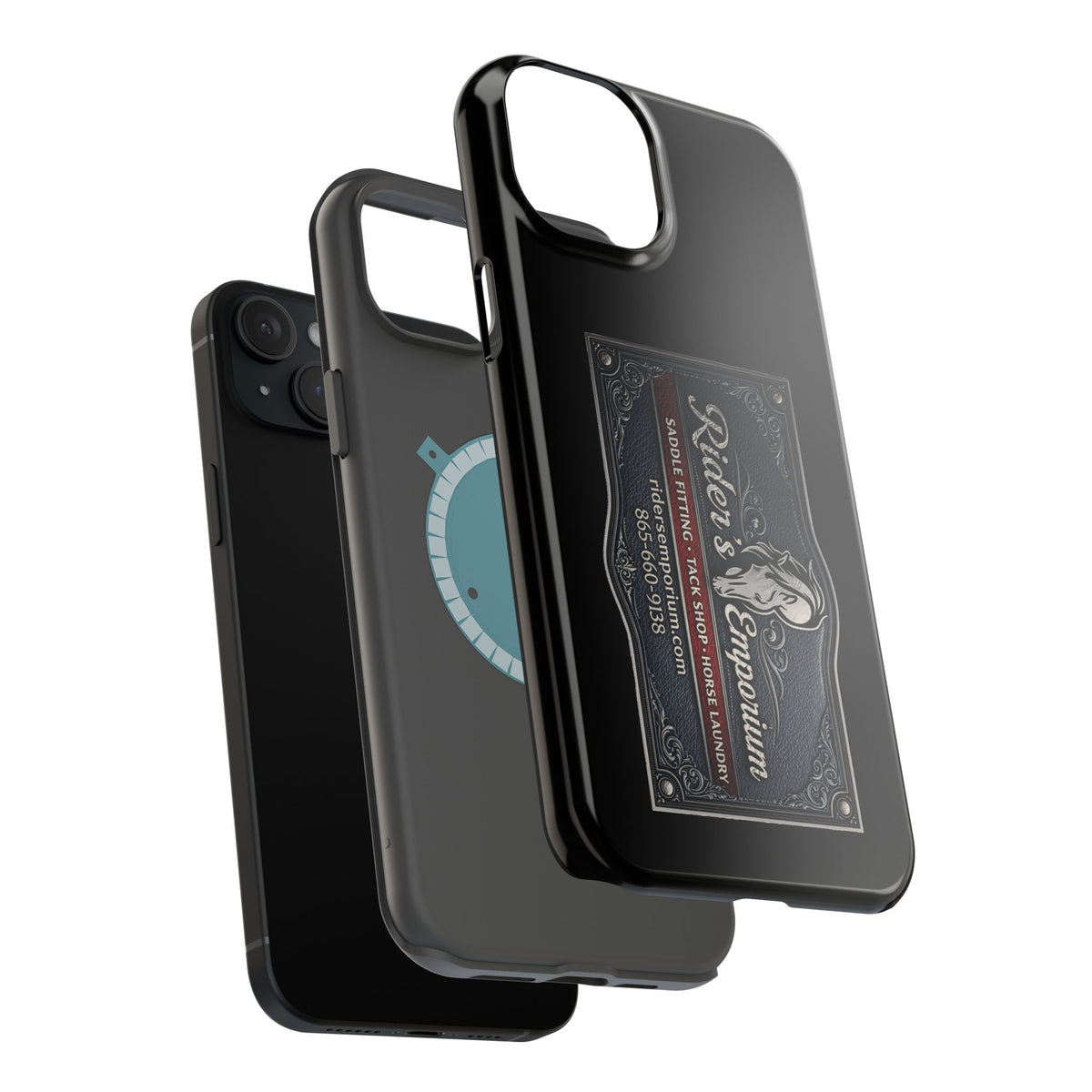 Magnetic Impact-Resistant Phone Case — Rider’s Emporium Logo