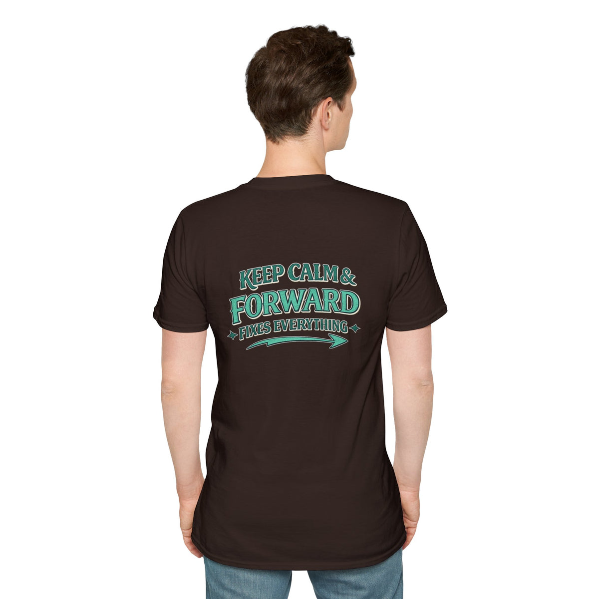 "Keep Calm & Forward" Graphic Tee
