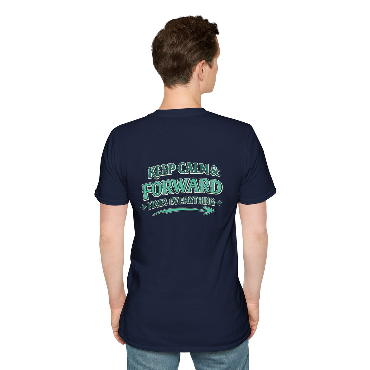 "Keep Calm & Forward" Graphic Tee