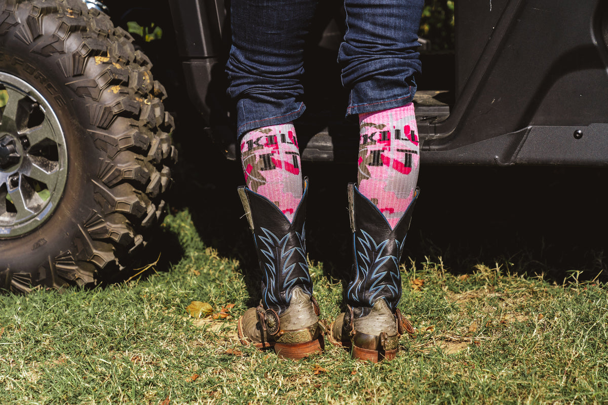 Camo Kill It Performance Boot Socks
