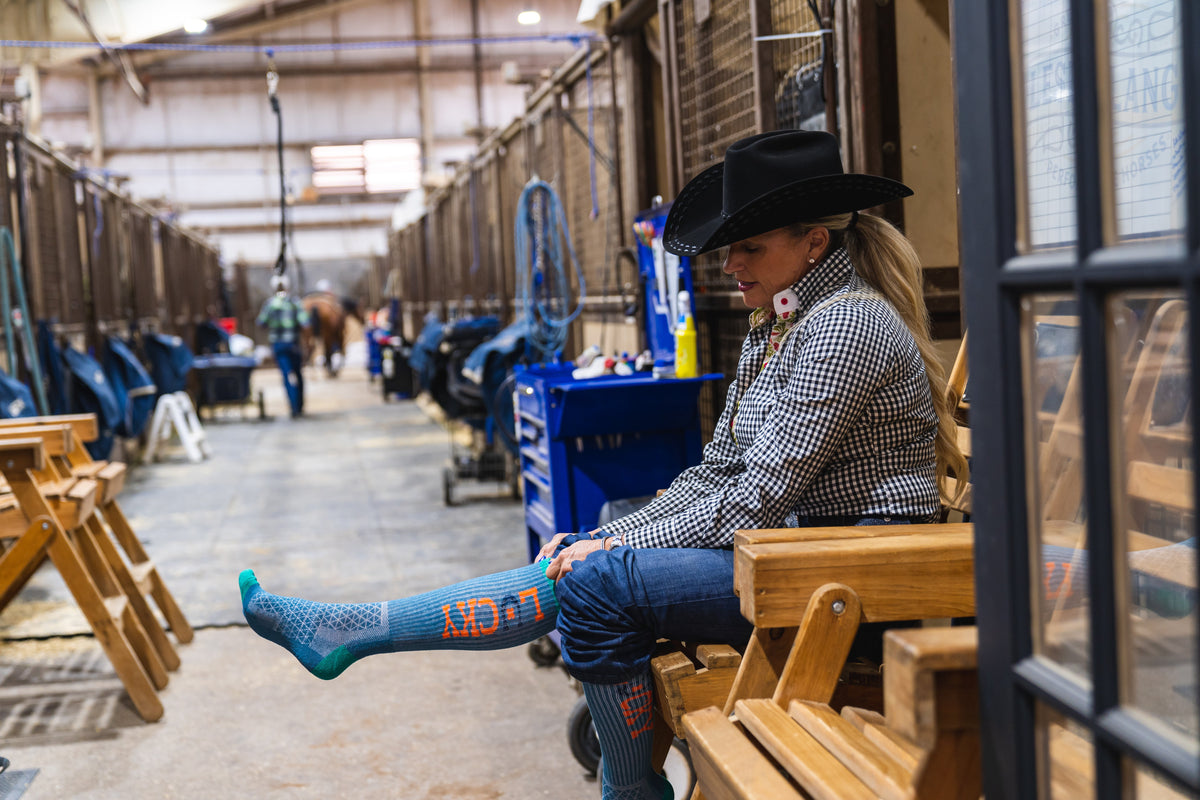 Lucky Denim Performance Boot Socks