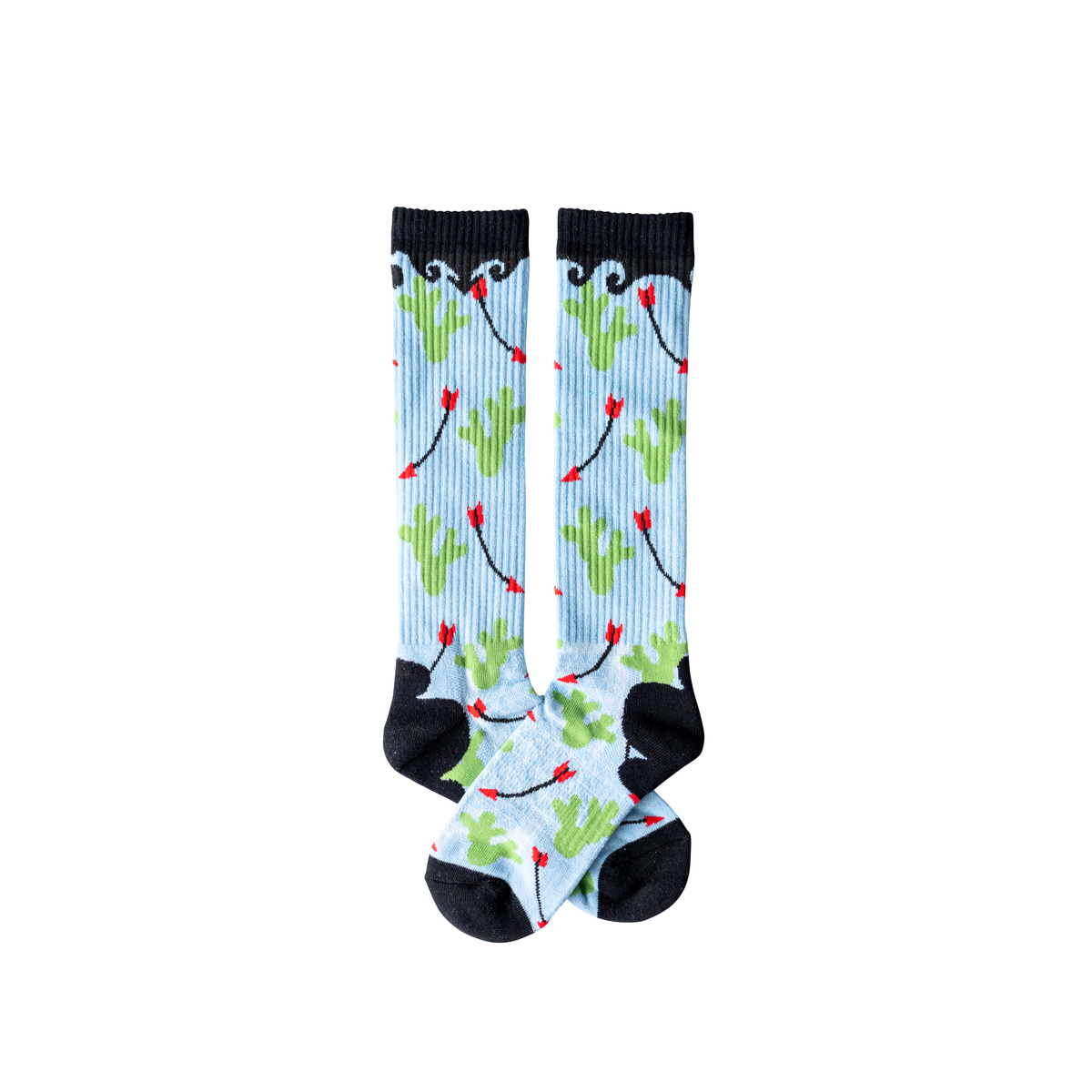 Cowboy Compass Performance Boot Socks