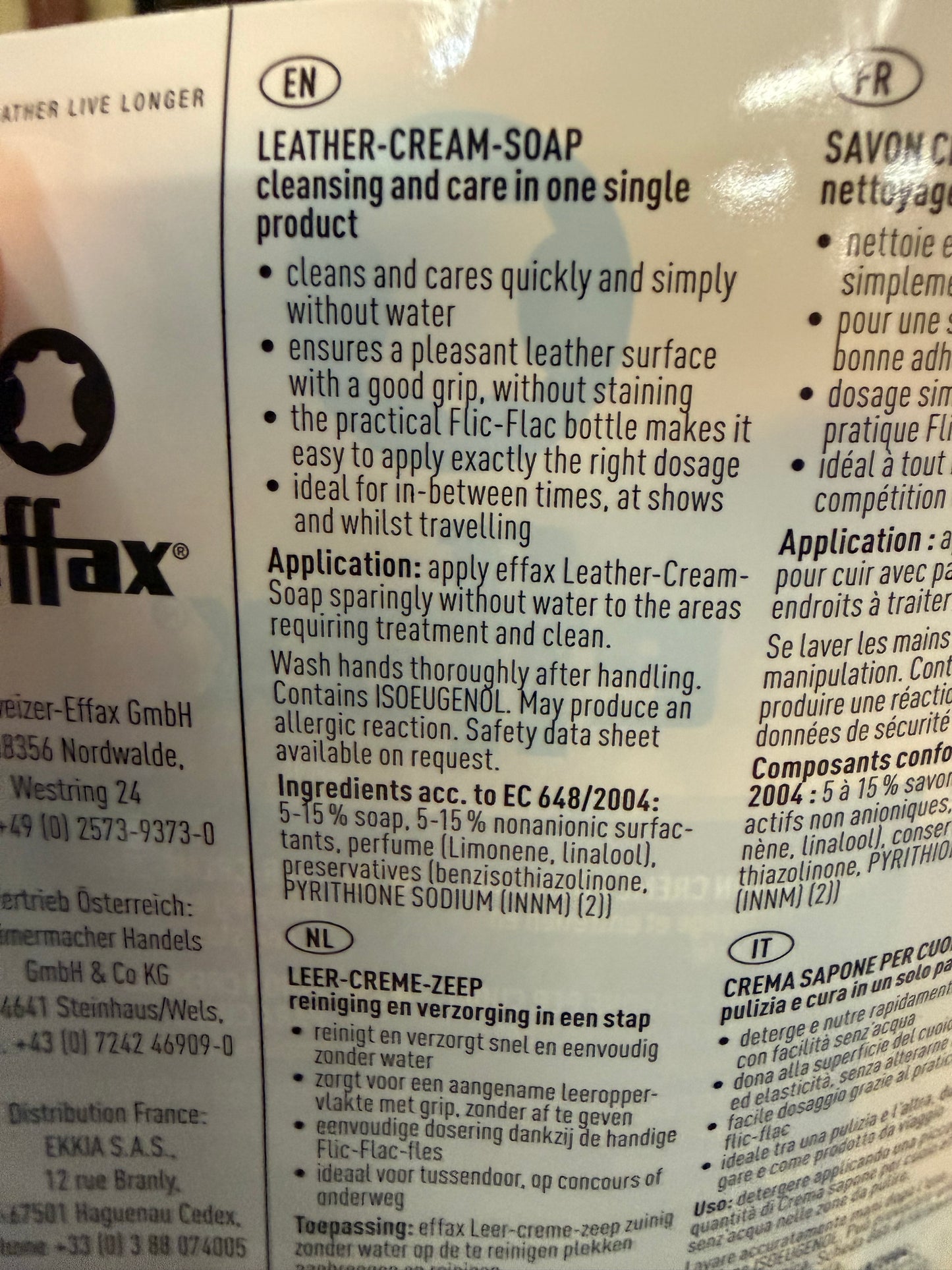 Effax Cream Soap