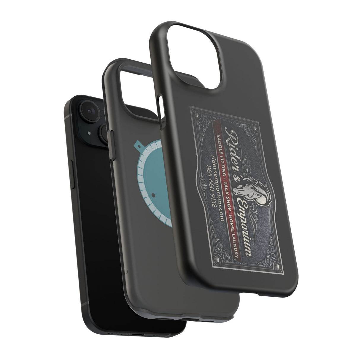 Magnetic Impact-Resistant Phone Case — Rider’s Emporium Logo
