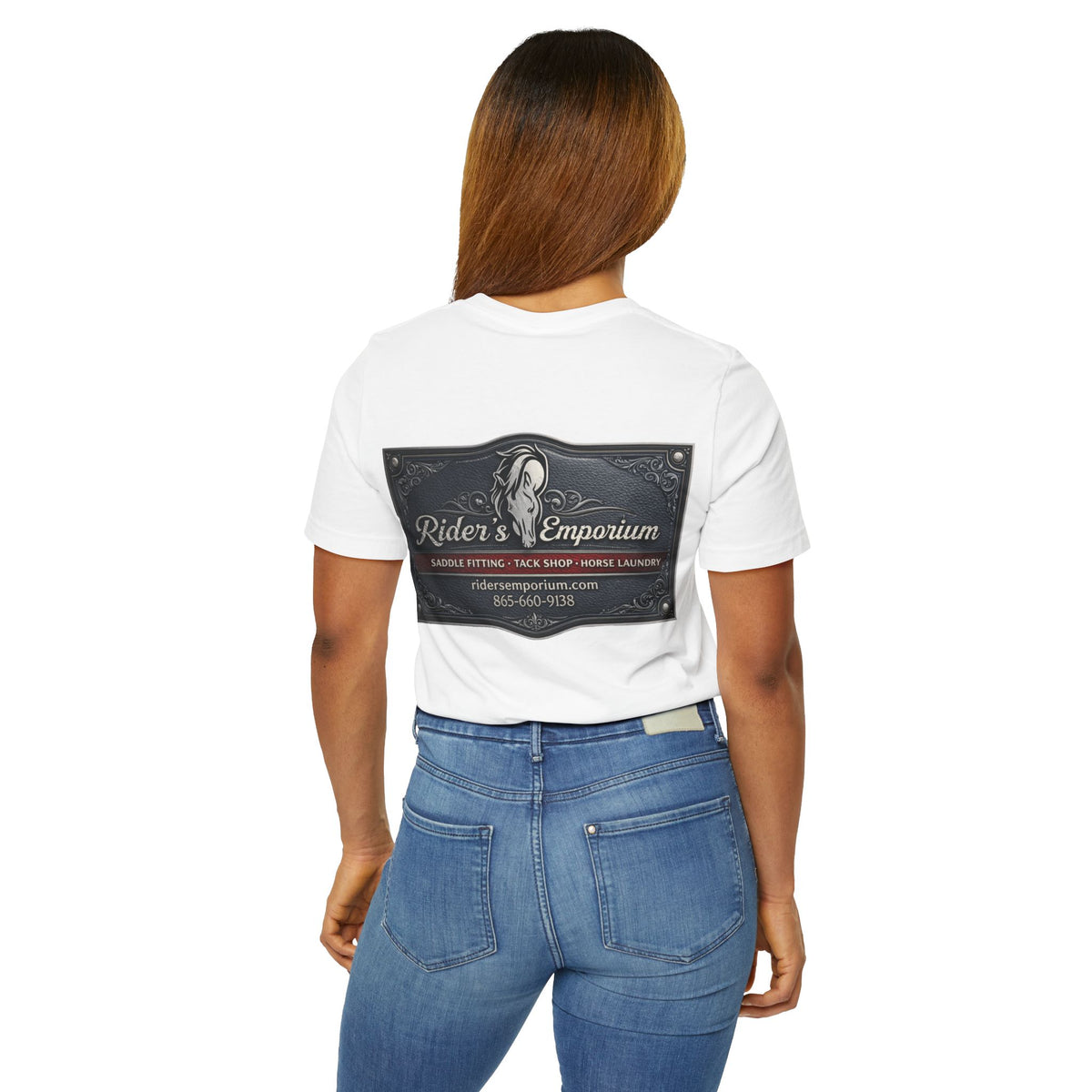 Rider's Emporium Back-Print T-Shirt