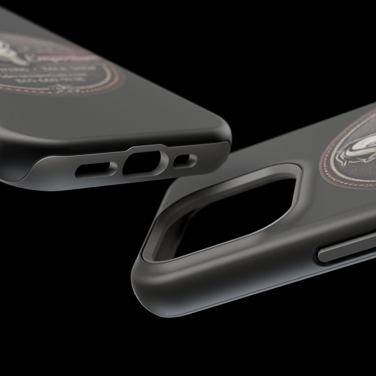 Magnetic Impact-Resistant Phone Case — Saddle Shop Logo
