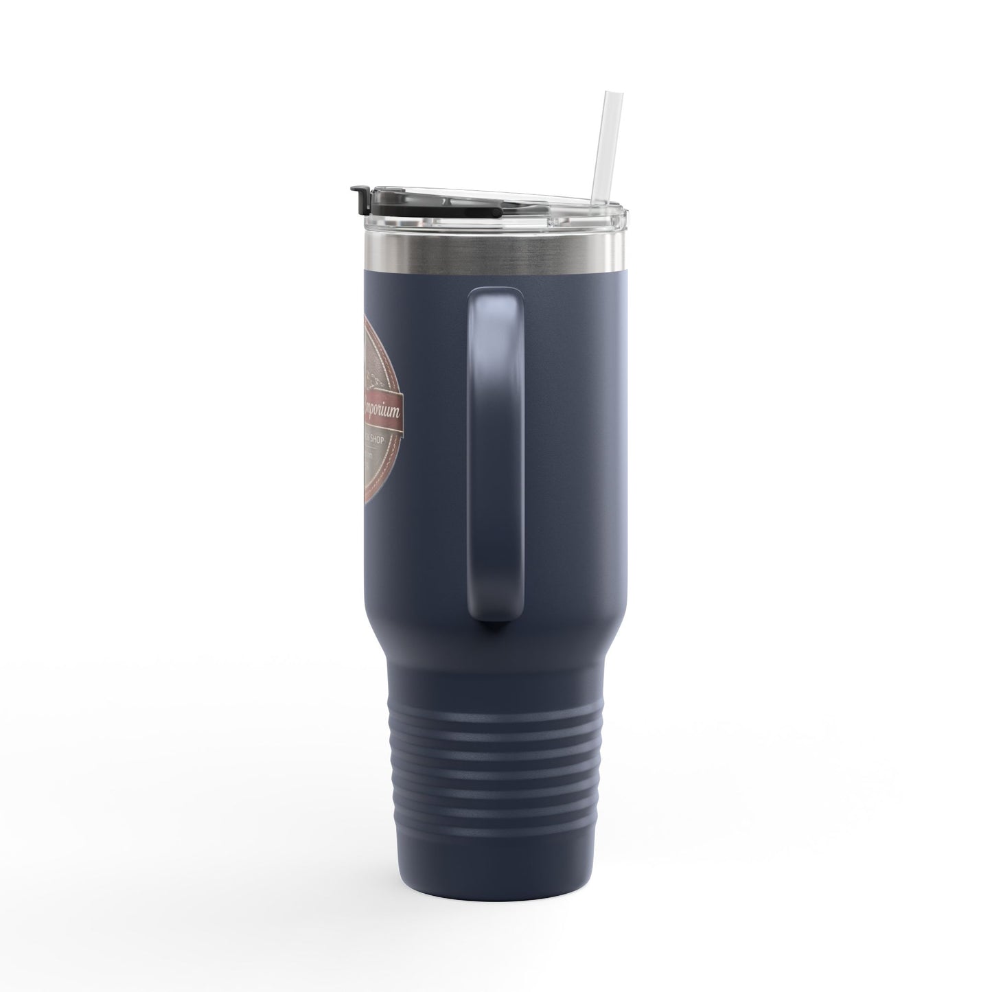 40oz Insulated Travel Mug — Rider Emporium Logo Stainless Steel Tumbler