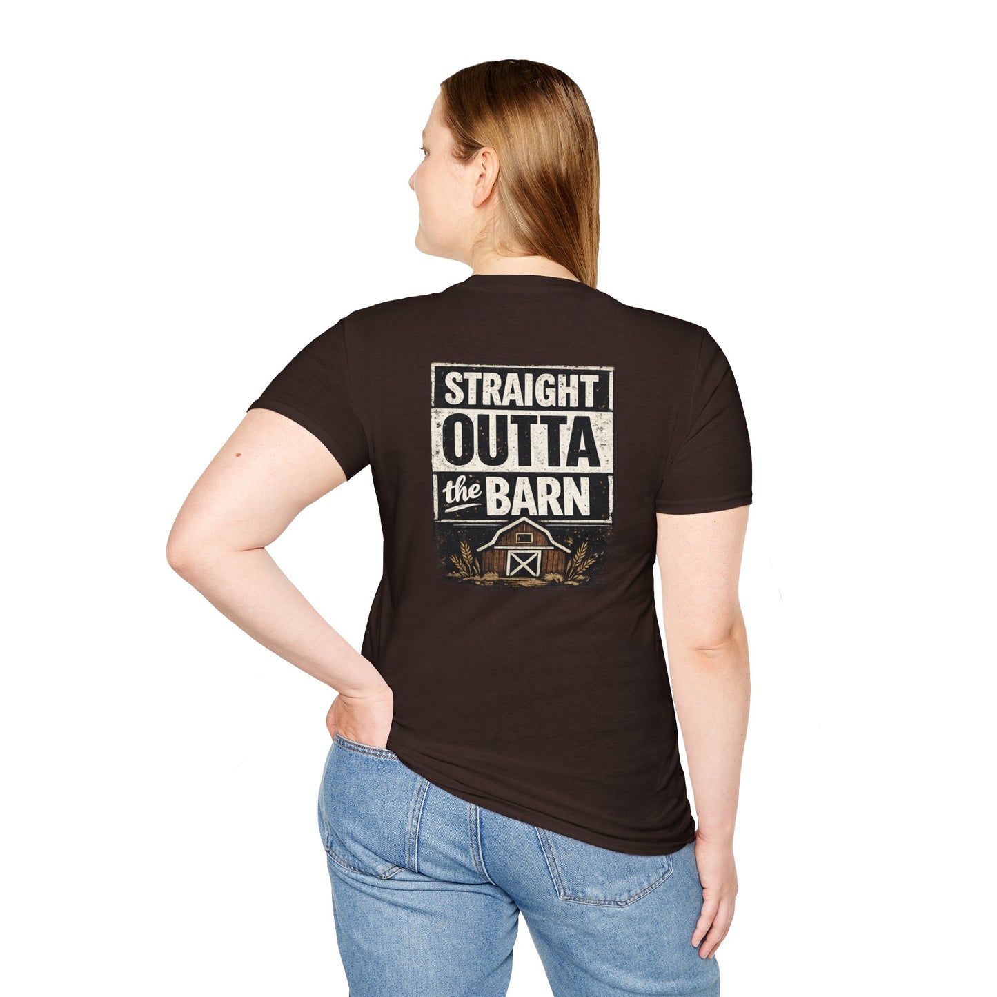 "Straight Outta the Barn" Soft T-Shirt