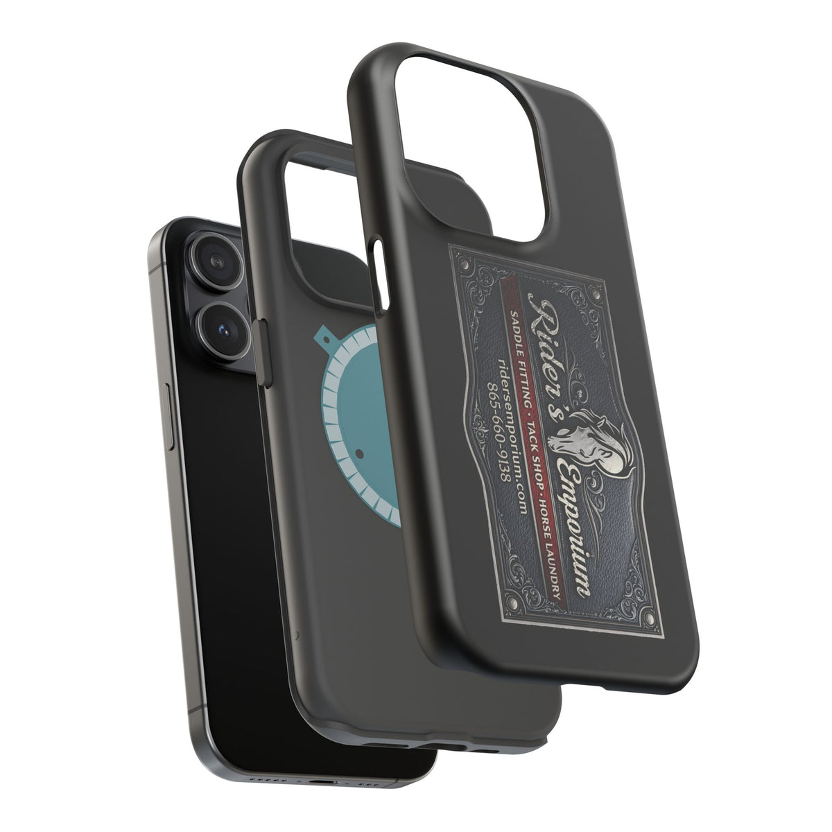 Magnetic Impact-Resistant Phone Case — Rider’s Emporium Logo