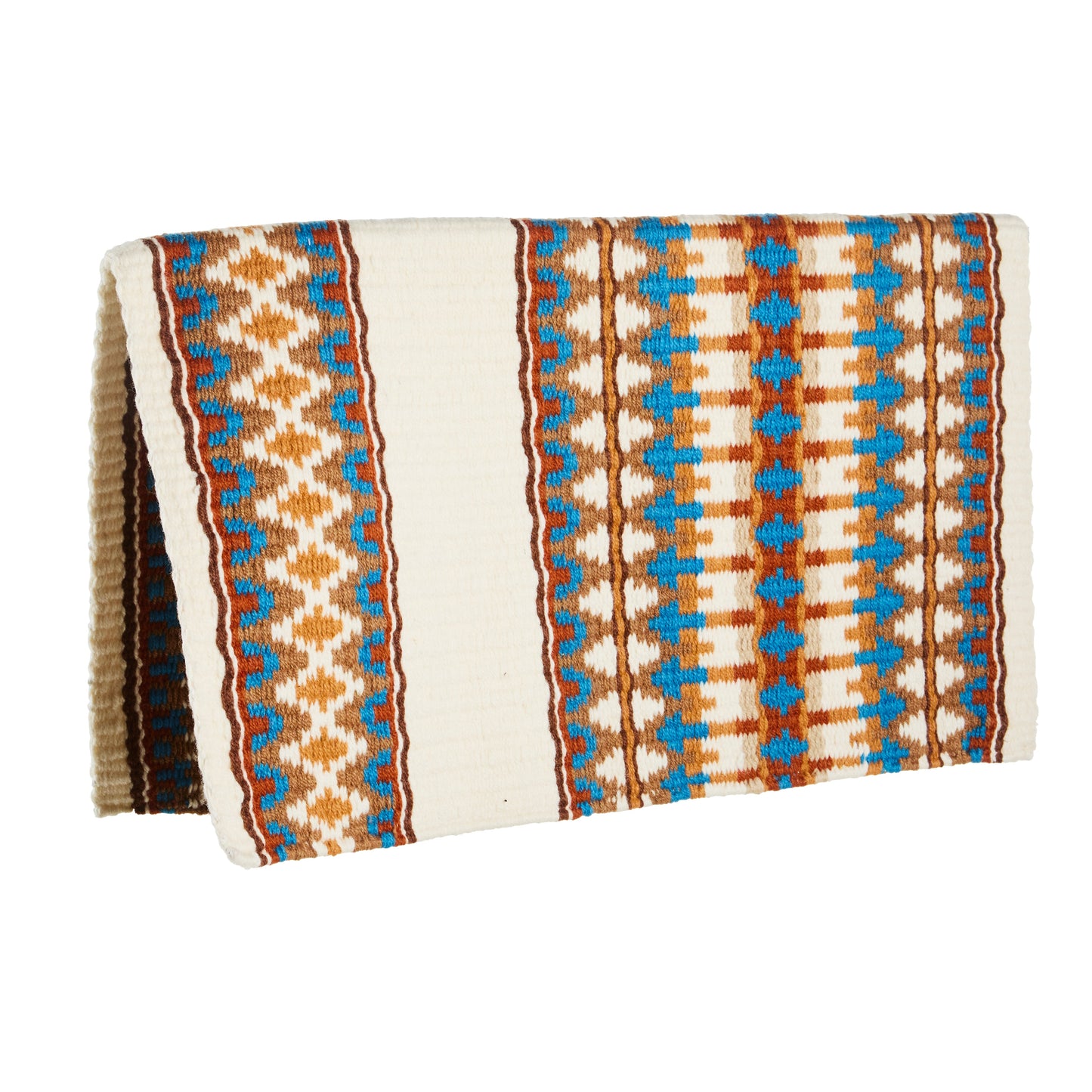 1313AA-54 Double Arrow 40X34 New Zealand Wool Saddle Blanket