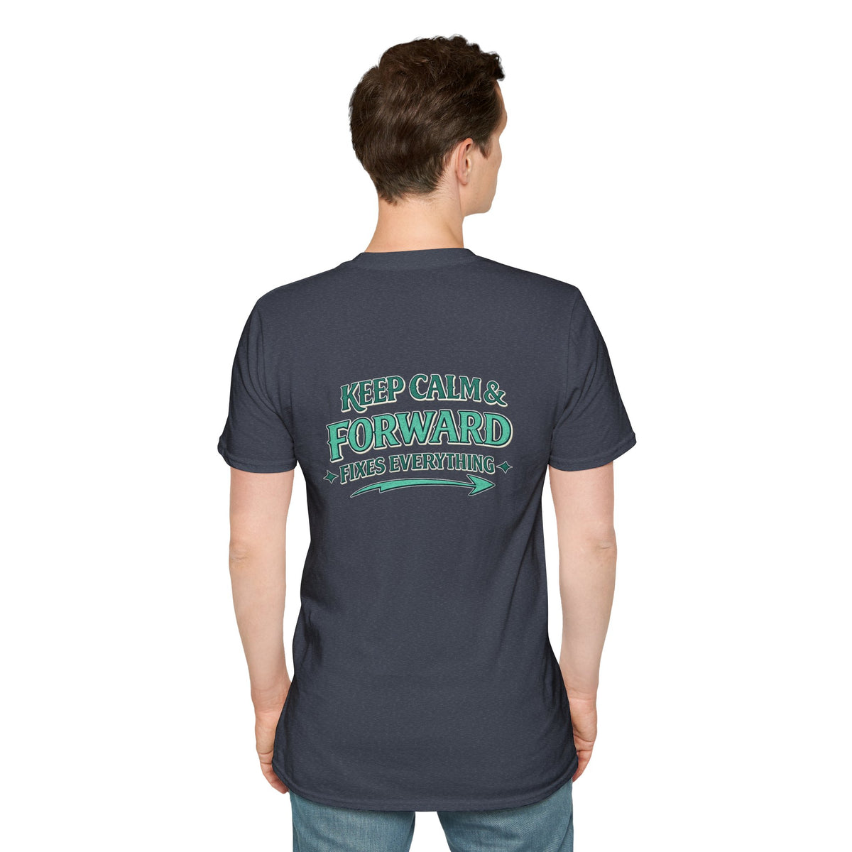"Keep Calm & Forward" Graphic Tee