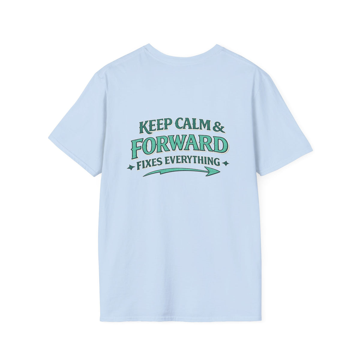 "Keep Calm & Forward" Graphic Tee