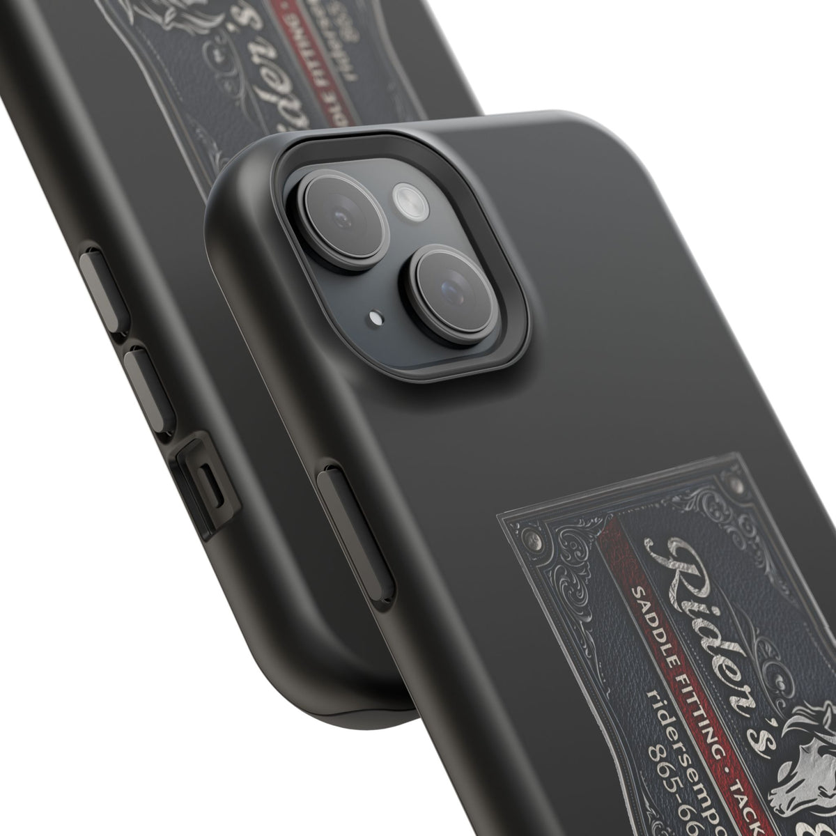 Magnetic Impact-Resistant Phone Case — Rider’s Emporium Logo