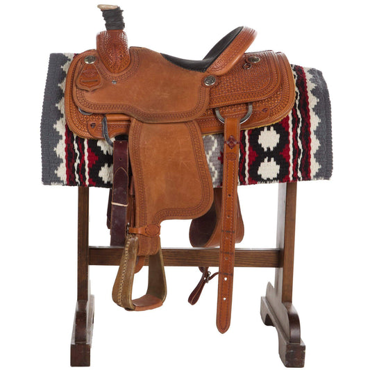 1423-13 Riverland 36x34 New Zealand Wool Saddle Blanket