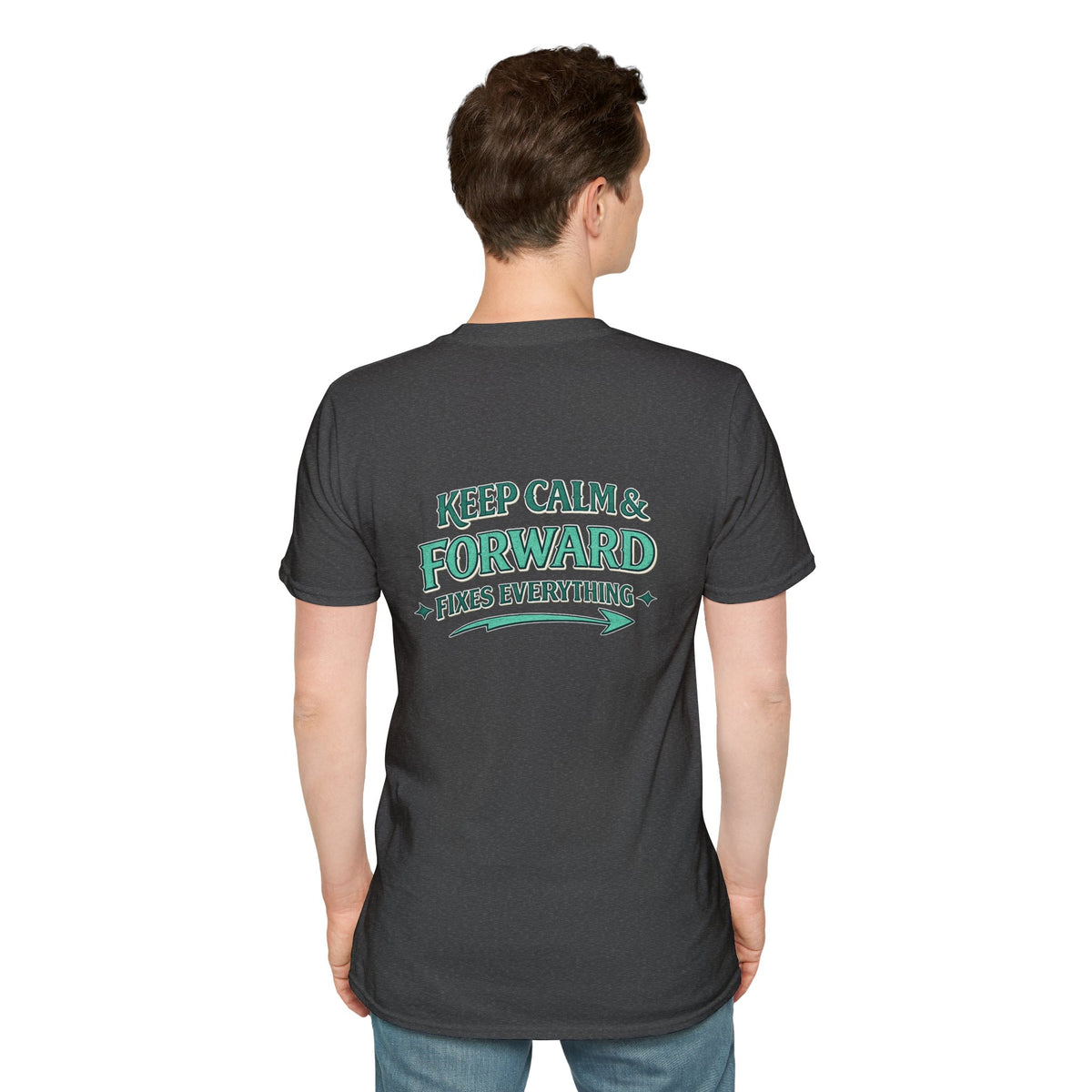 "Keep Calm & Forward" Graphic Tee