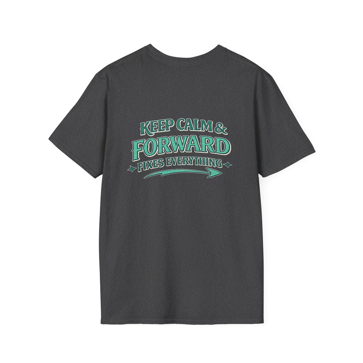 "Keep Calm & Forward" Graphic Tee
