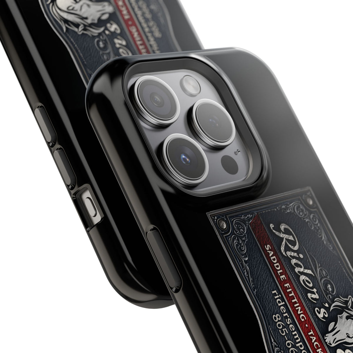 Magnetic Impact-Resistant Phone Case — Rider’s Emporium Logo