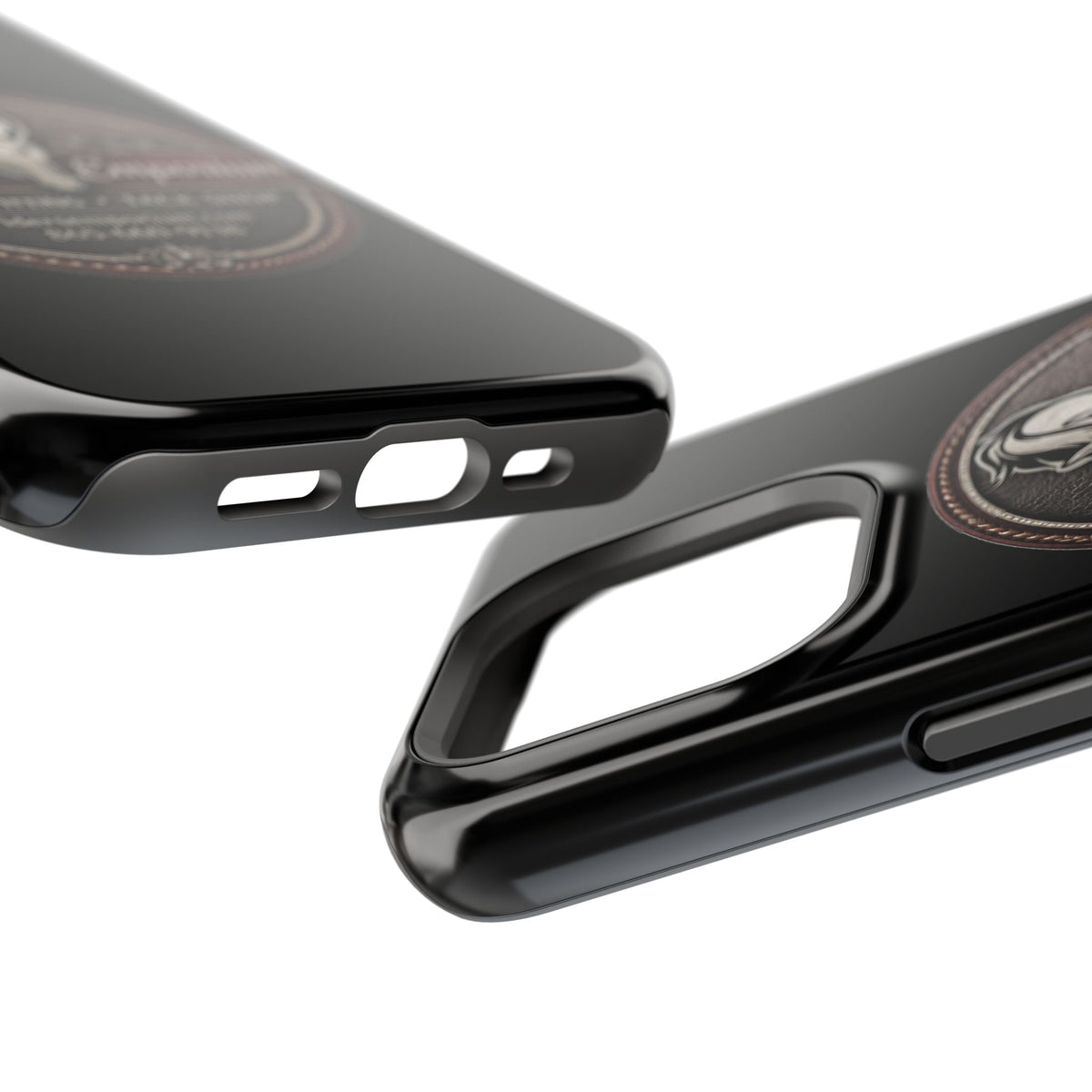 Magnetic Impact-Resistant Phone Case — Saddle Shop Logo