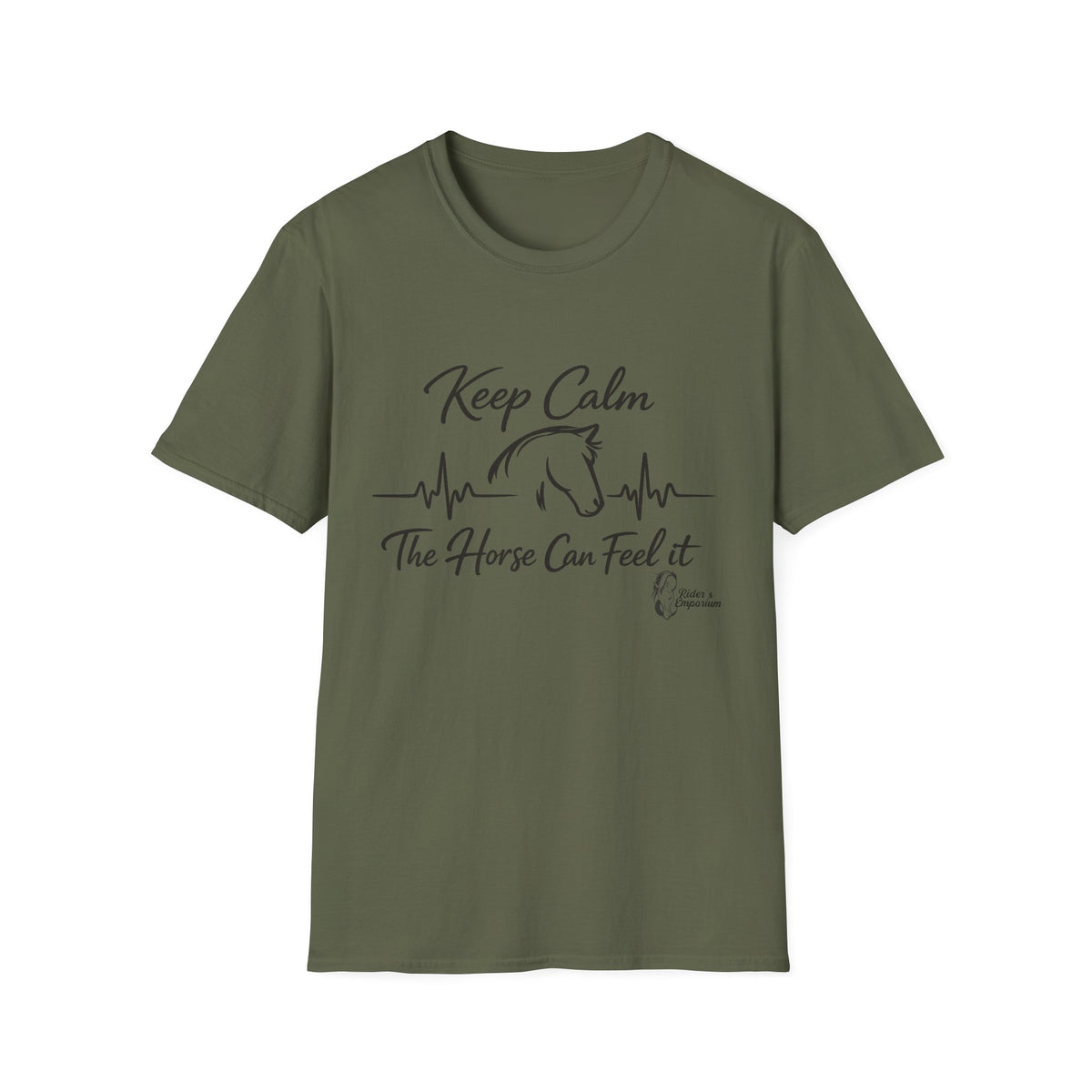 "Keep Calm The Horse Can Feel It" T-Shirt