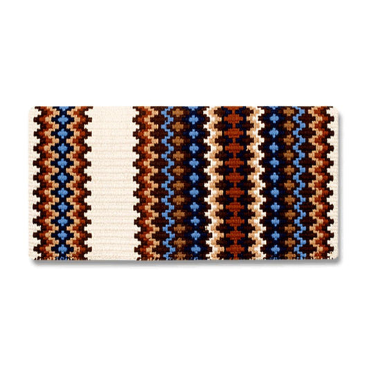 1458-8 Gemini 40X34 NEW ZEALAND WOOL SADDLE BLANKET
