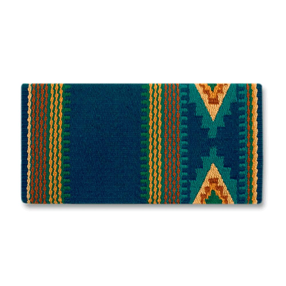 1461-8 Firecracker 36X34 NEW ZEALAND WOOL SADDLE BLANKET