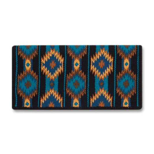 NEW ZEALAND WOOL SADDLE BLANKET  1463-8 2x2 38X34