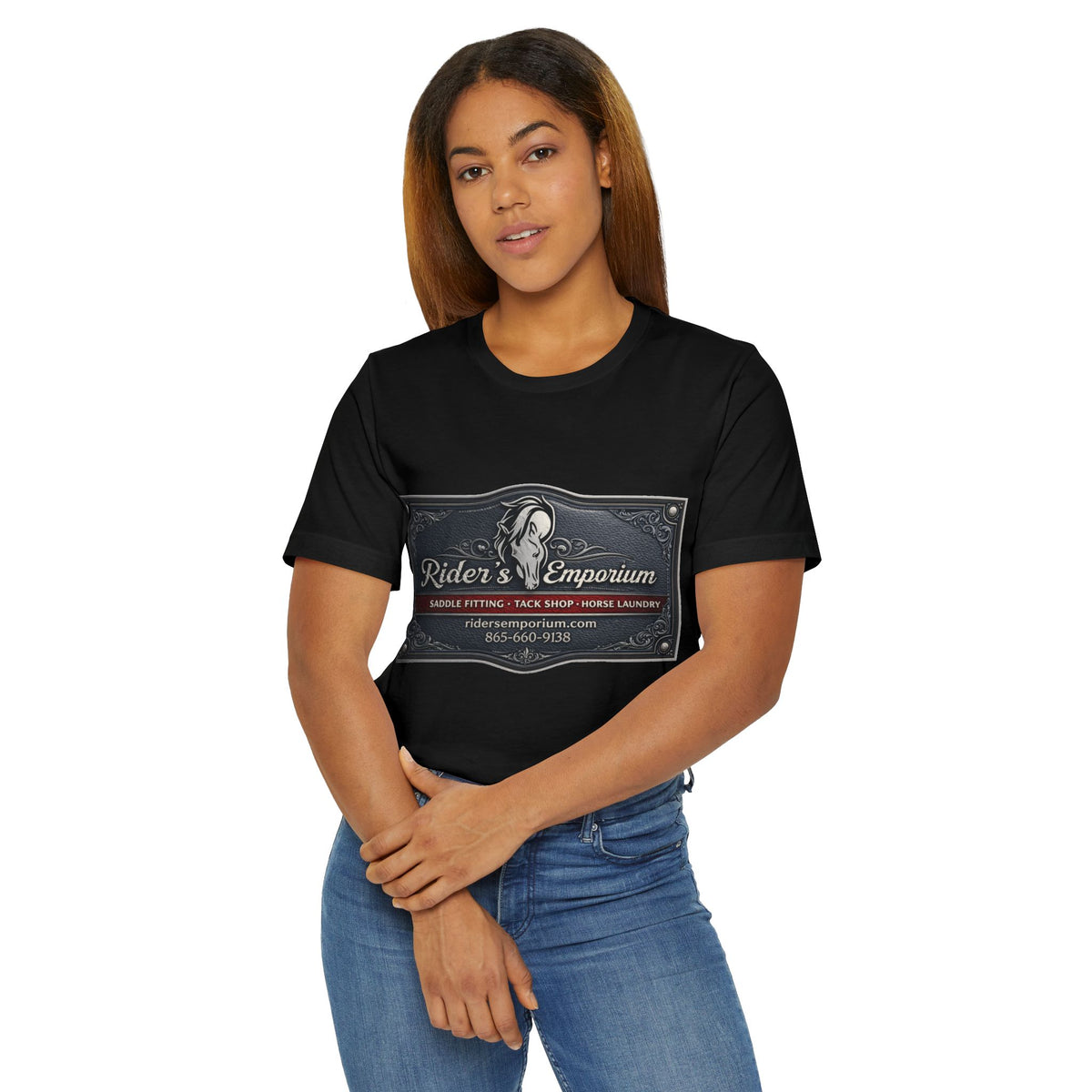 Rider's Emporium Front Print T-Shirt