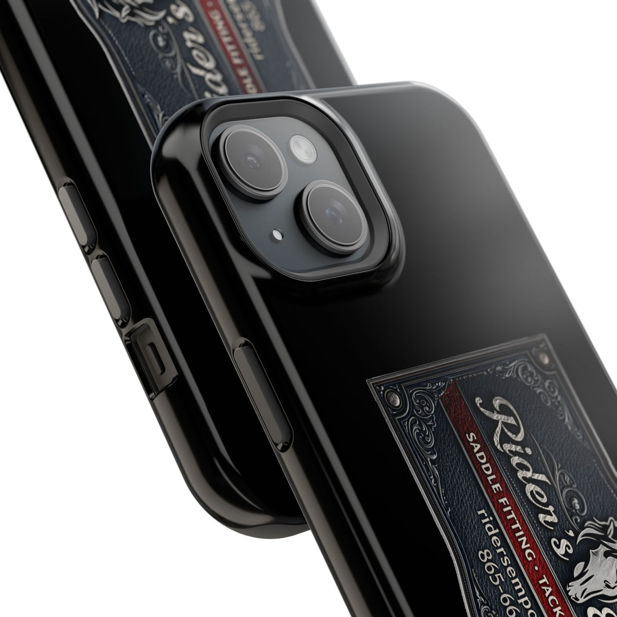 Magnetic Impact-Resistant Phone Case — Rider’s Emporium Logo