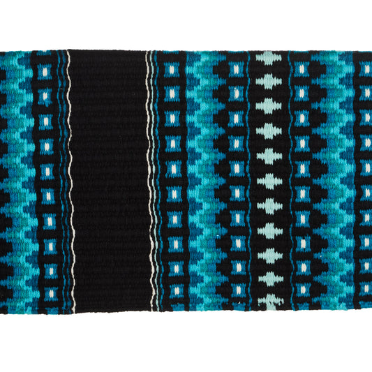 1313DOM-66 Domino 40X34 New Zealand Wool Saddle Blanket