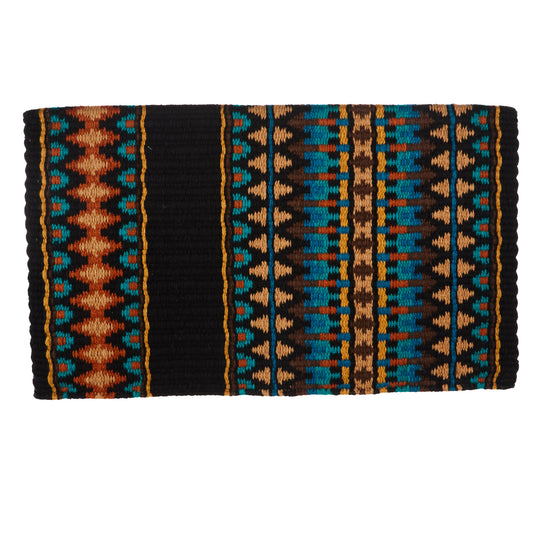 1313AA-63 Double Arrow 40X34 New Zealand Wool Saddle Blanket