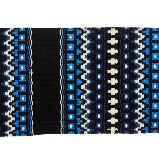 1313DOM-2 Domino 40X34 New Zealand Wool Saddle Blanket