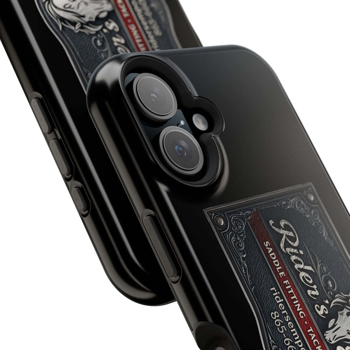 Magnetic Impact-Resistant Phone Case — Rider’s Emporium Logo