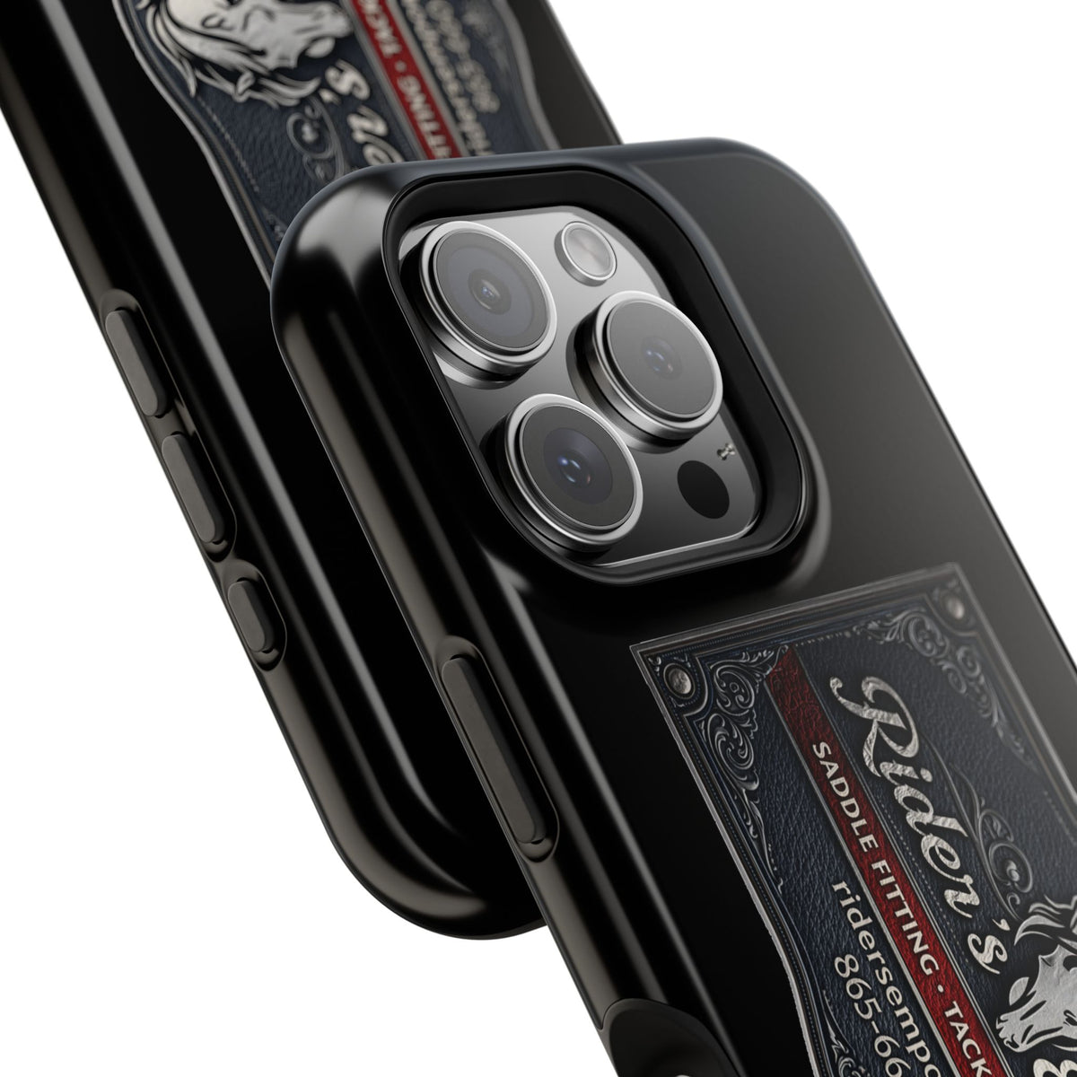Magnetic Impact-Resistant Phone Case — Rider’s Emporium Logo