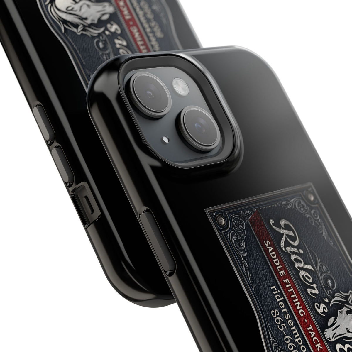 Magnetic Impact-Resistant Phone Case — Rider’s Emporium Logo